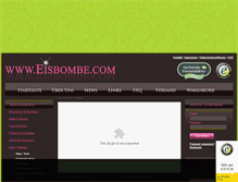 Tablet Screenshot of eisbombe.com